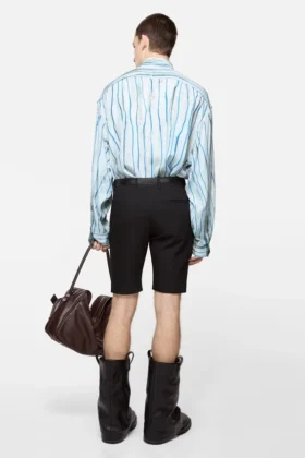 Skräddarsydda shorts i ull