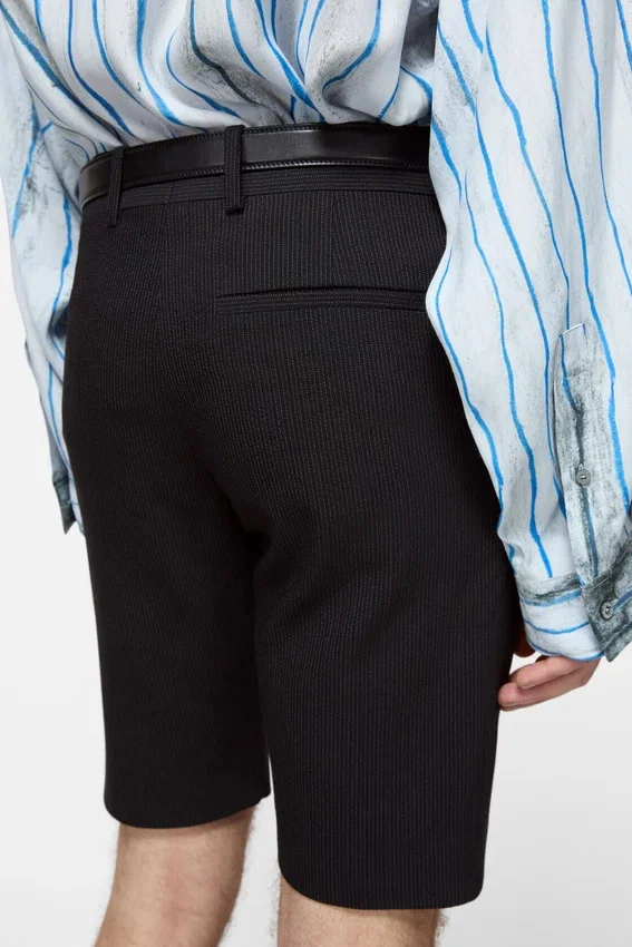 Skräddarsydda shorts i ull