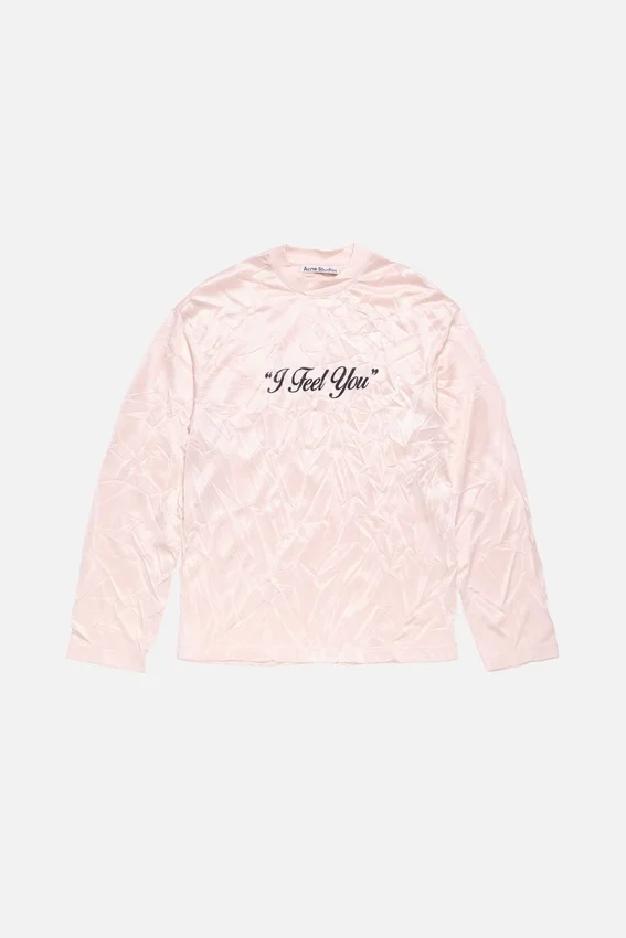 Skrynkliga T-shirtar med tryck