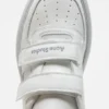 Sneakers i läder med kardborreband