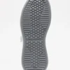 Sneakers i läder med kardborreband