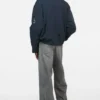 Sweatshirt i sliten fleece