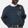 Sweatshirt i sliten fleece