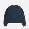 Sweatshirt i sliten fleece
