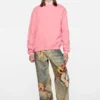 Sweatshirt med fleece-logotyp