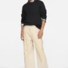 Sweatshirt med fleece-logotyp