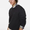 Sweatshirt med fleece-logotyp