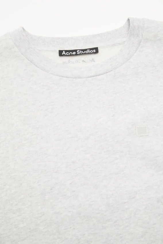 Sweatshirt med fleece-logotyp