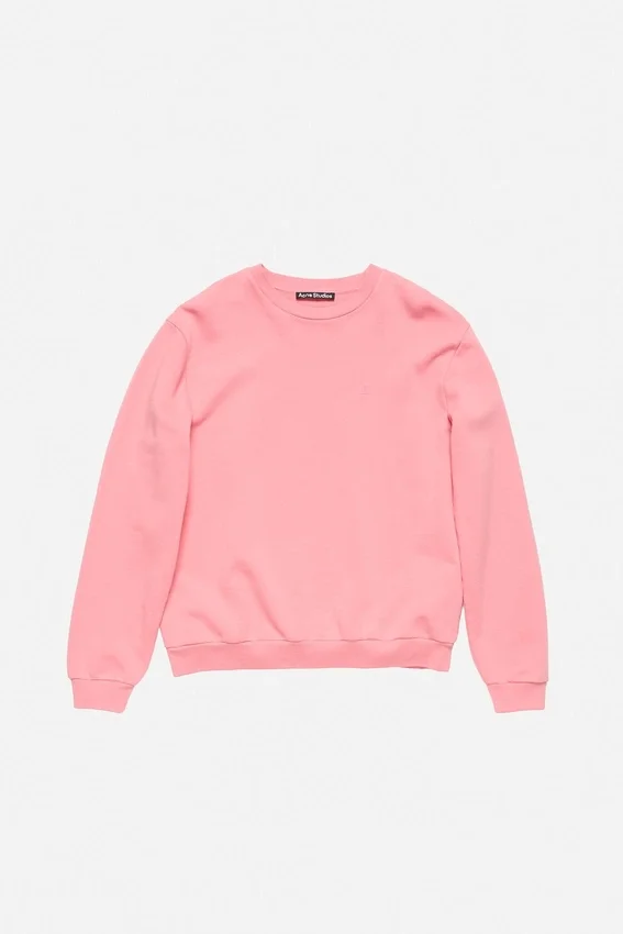 Sweatshirt med fleece-logotyp