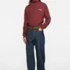 Sweatshirt med halv dragkedja och logotyp