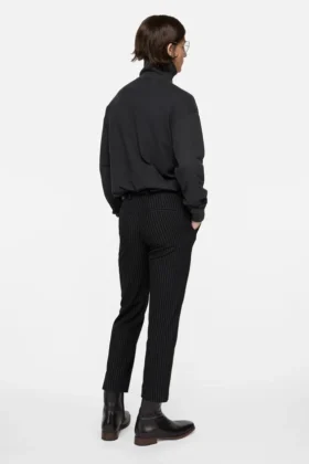 Sweatshirt med halv dragkedja och logotyp