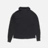 Sweatshirt med halv dragkedja och logotyp