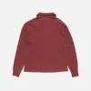 Sweatshirt med halv dragkedja och logotyp