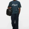 T-shirt med broderad logotyp