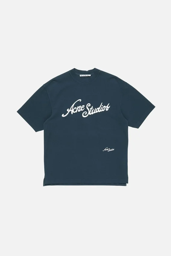 T-shirt med broderad logotyp