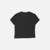 T-shirt med Face-logotyp – figursydd