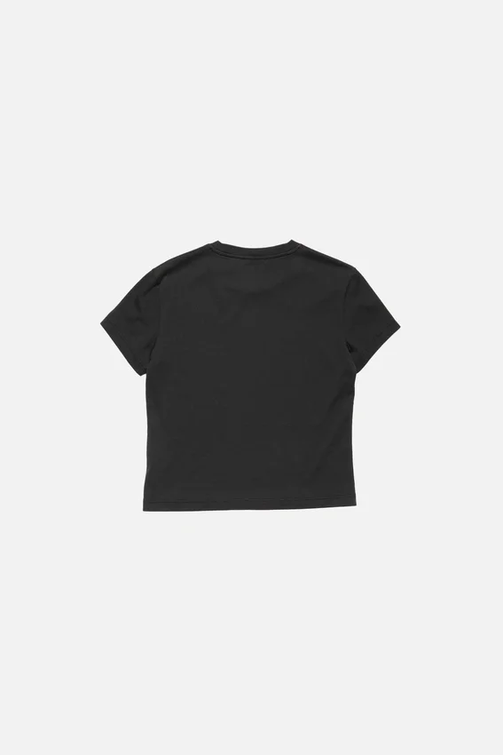 T-shirt med Face-logotyp – figursydd