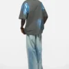 T-shirt med glitterlogotyp