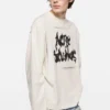 T-shirt med gotisk logotyp