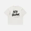 T-shirt med gotisk logotyp