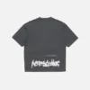 T-shirt med gotisk logotyp