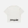 T-shirt med gotisk logotyp
