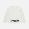 T-shirt med gotisk logotyp