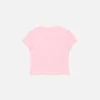 T-shirt med grafiskt tryck i figursydd passform