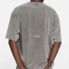 T-shirt med gummilogotyp