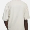 T-shirt med gummilogotyp
