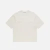 T-shirt med gummilogotyp