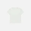 T-shirt med gummilogotyp