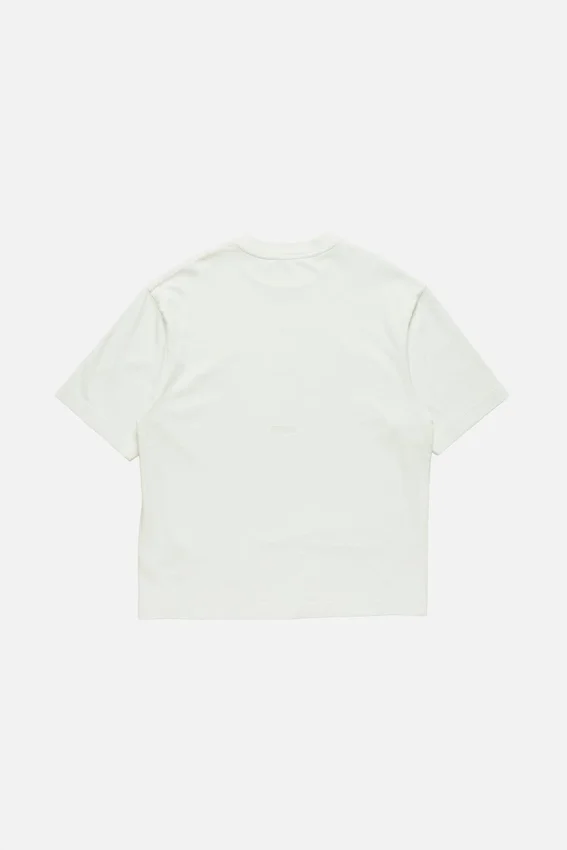 T-shirt med gummilogotyp