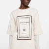 T-shirt med lager-på-lager-grafik