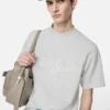T-shirt med logotyp – avslappnad passform