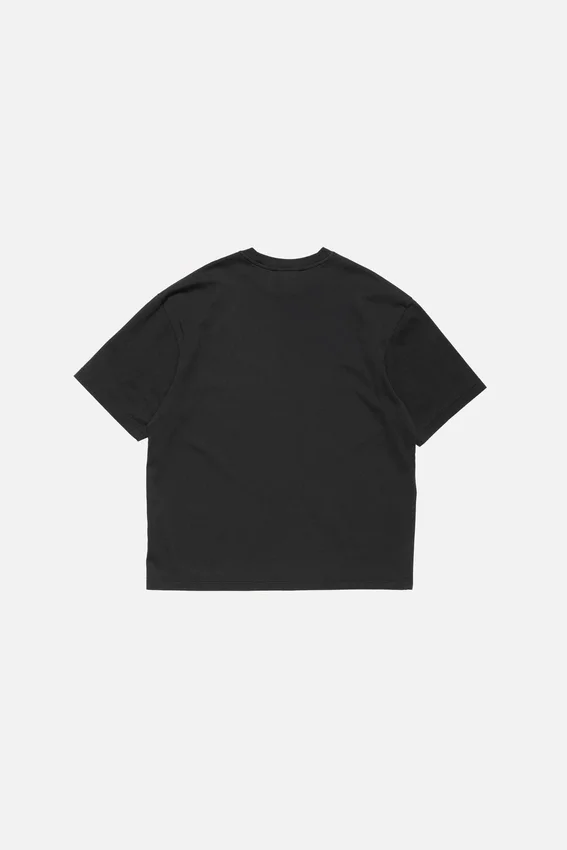 T-shirt med logotyp – avslappnad passform
