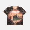 T-shirt med logotyp och strass