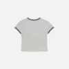 T-shirt med rosmotiv