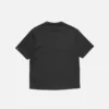 T-shirt med satinlogotyp – avslappnad