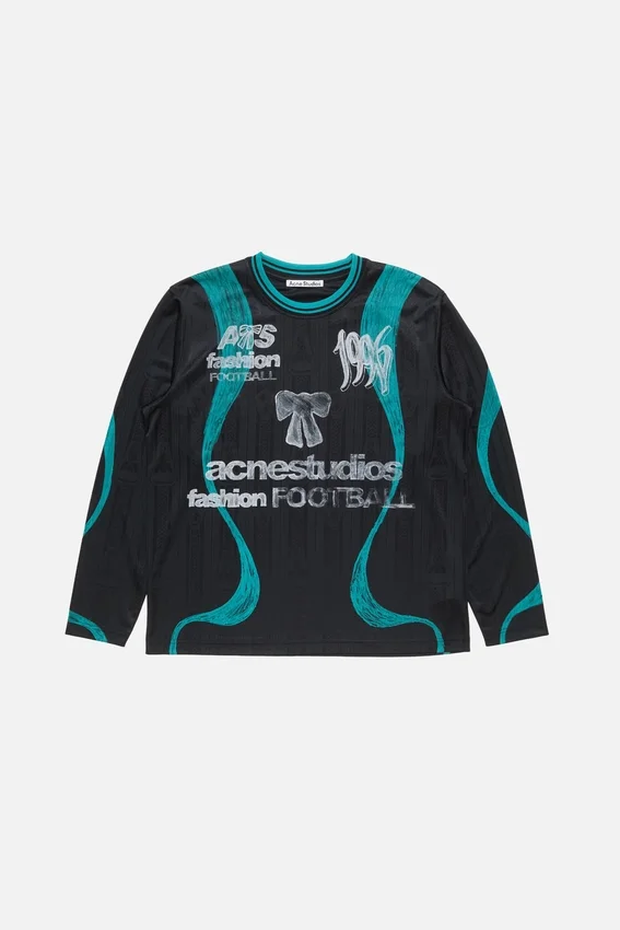 T-shirt med sporttröje-motiv