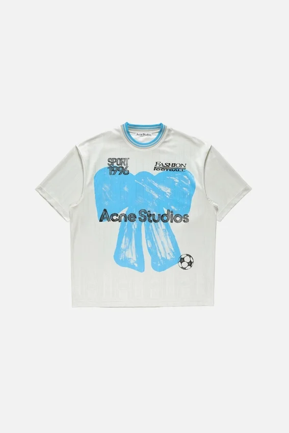 T-shirt med sporttröje-motiv
