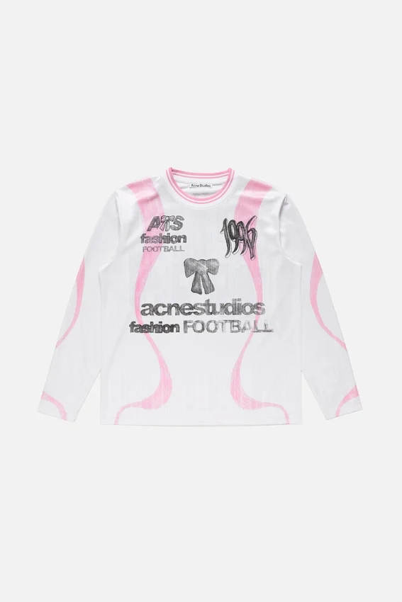 T-shirt med sporttröje-motiv