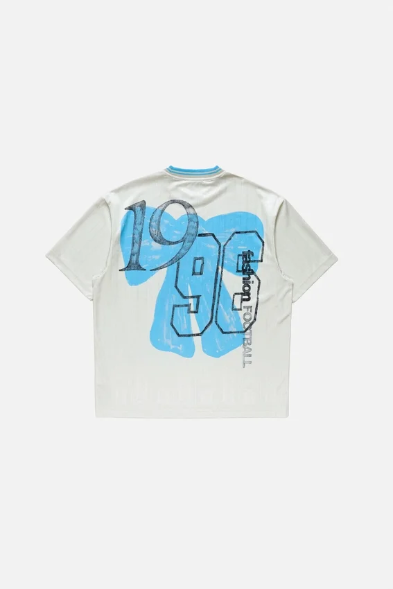 T-shirt med sporttröje-motiv