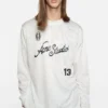 T-shirt med sporttröjedesign och logotyp