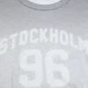 T-shirt med sprayad vintage-logotyp
