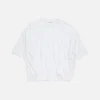 T-shirtar med rynkad logotyp