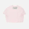 T-shirtar med rynkad logotyp