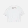 T-shirtar med rynkad logotyp