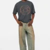 T-shirtar med slitet logo-tryck