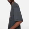 T-shirtar med slitet logo-tryck
